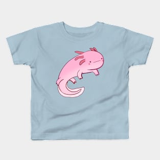 axolotl illustration Kids T-Shirt